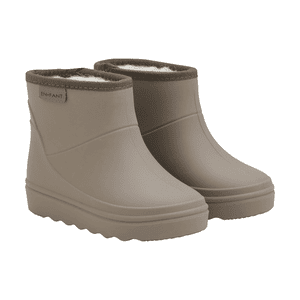 Thermo Boots Short Solid Pine Bark