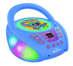 Disney Stitch Bluetooth® CD-Spieler mit Lichteffekten