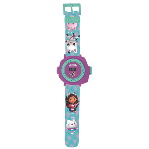 Orologio a proiezione digitale Gabby's Dollhouse con 20 immagini da proiettare