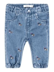 Medium Shaped Jeans Nbfrose Azul Denim