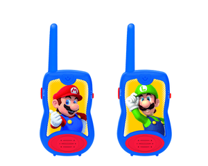 Super Mario Walkie-Talkies bis zu 200 Meter Reichweite mit Gürtelclip