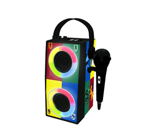 Altoparlante Bluetooth portatile di Harry Potter con microfono e grandi effetti di luce, nero