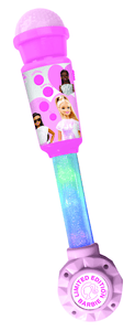 Trendy Barbie-microfoon met licht en geïntegreerde luidspreker (Aux-in), melodietjes en geluidseffecten