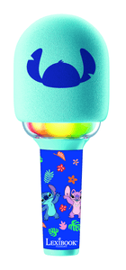 iParty Bluetooth draadloze karaokemicrofoon Stitch met geluids- en lichteffecten