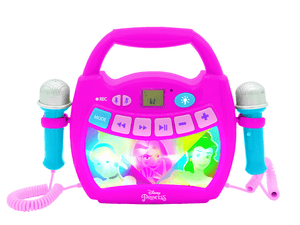 Disney Princess Bluetooth-luidspreker met lampjes en microfoon en oplaadbare batterij