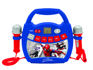 Reproduktor Spider-Man Bluetooth se světly a mikrofony a dobíjecí baterií