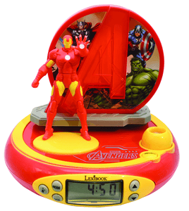 Sveglia Avengers con proiezione 3D e suoni