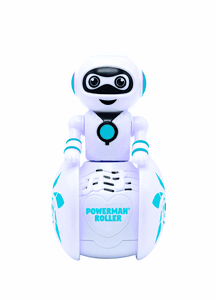 Powerman Roller Wobbly robot con effetti sonori
