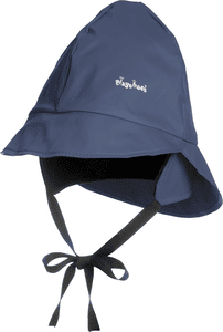 Casquette de pluie doublée de polaire marine