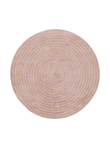 Kinderteppich Robin Lila Pink Ø 110 cm