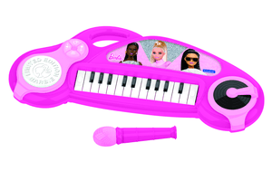 Barbie elektronisk keyboard trommepad og lyseffekter