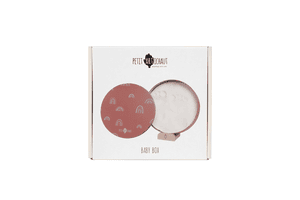 PetitArtichaut Caja Huella de Bebé Redonda - Rainbow Terracotta