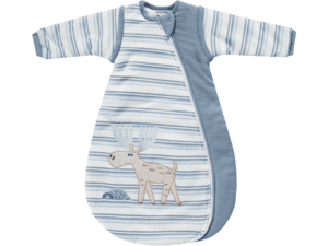 NORDIC Saco de dormir 120g BOY rayas/azul tórtola