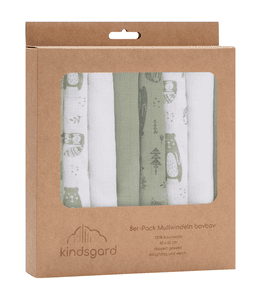Gaasluiers bovbov 8-pack olijf
