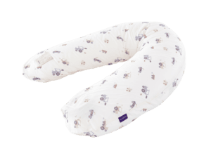 Little Cuscino da allattamento Farm blu 180 cm