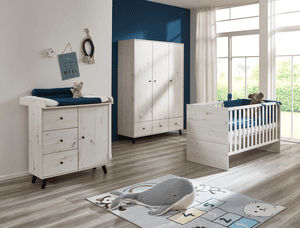 Kinderzimmer Lavea  3 teiliges Set (Bett+Wiko+KS)