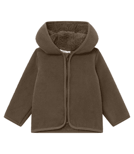 Fleece Jacke kuddel braun