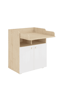 Mueble cambiador 700 blanco natural