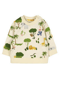 White ® sweatshirt antik jungle