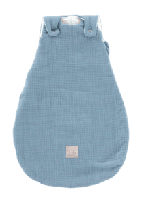 Schlafsack LIEBMICH Musselin hellblau