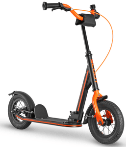 SCOOT orange ® kinderscooter 10", /zwart