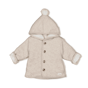 Chaqueta con capucha The Neutrals Taupe Melange