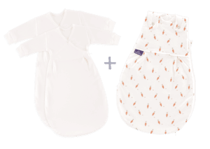 Babyschlafsack LIEBMICH 3tlg. Set Carota