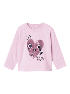 Langarmshirt Nmfoletta Corsage