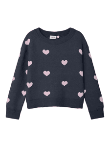 Strickpullover Nmfodessa Dark Sapphire