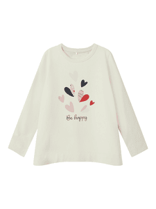 Langarmshirt Nmfodette Birch
