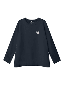 Langarmshirt Nmfodette Dark Sapphire