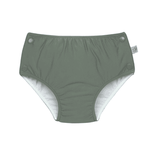 Couche de natation avec boutons-pression deep olive