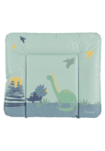 Matelas à langer dinosaure Rexi vert poudré 85x72 cm