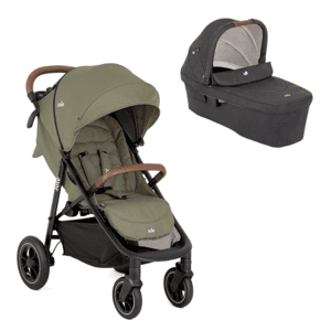 Sportwagen Litetrax Pro Air Rosemary inklusive Babywanne Ramble XL Shale