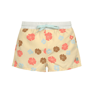Badehose Flowers vanilla