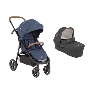 Mytrax Pro Blueberry kinderwagen inclusief Ramble XL Shale baby-autozitje