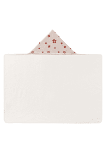 Badhandduk med huva 100 x 70 cm farm ecru