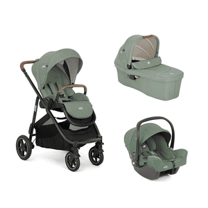 Kinderwagen Versatrax Laurel inklusive Babywanne Ramble XL Laurel und Babyschale  i-Snug 2 Laurel