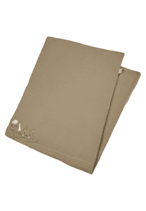 Babydecke Bauernhof sand 100 x 75 cm