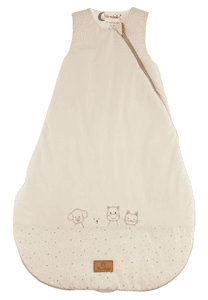 Schlafsack Bauernhof beige