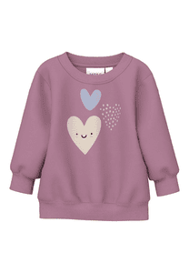 Sweatshirt Nbfvrillie Mauve Orchid