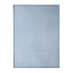 Samtmatte-Spielmatte für Baby 200 x 150 cm, himmelblau