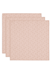 Spucktuch 3er-Pack Miffy Silhouettes Wild Rose 70 x 70 cm