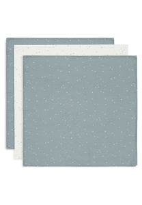 Spucktuch 3er-Pack Twinkling Sea Green 70 x 70 cm