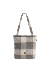 Vaihtolaukku Shopper Check Boucle