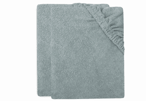 Wickelauflagenbezug Frottee Sea Green 2er-Pack 50 x 70 cm