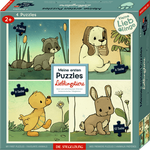 Meine ersten Puzzles - Lieblingstiere (J. Tourlonias)