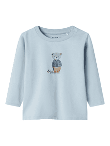 Langarmshirt Nbmriss Niagara Mist