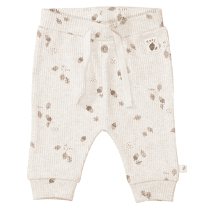 Leggings ecrù fantasia melange