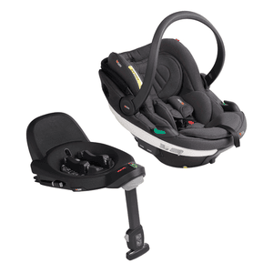 Go Beyond Dark Grey Mélange babyautostol inkl. base Beyond black